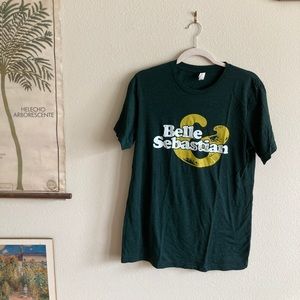 Belle & Sebastian Green T-shirt
